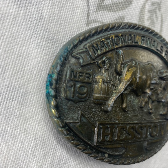 Vintage buckle 1981 Hesston National Finals Rodeo
NFR Limited Edition Collectors - Picture 5 of 6